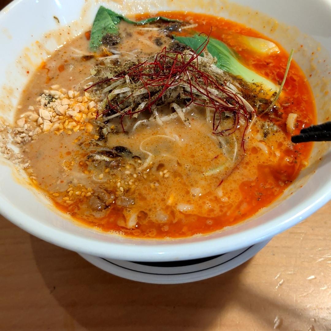 カレーそばさんが投稿した四川担々麺 赤い鯨 人形町店に関する口コミの画像