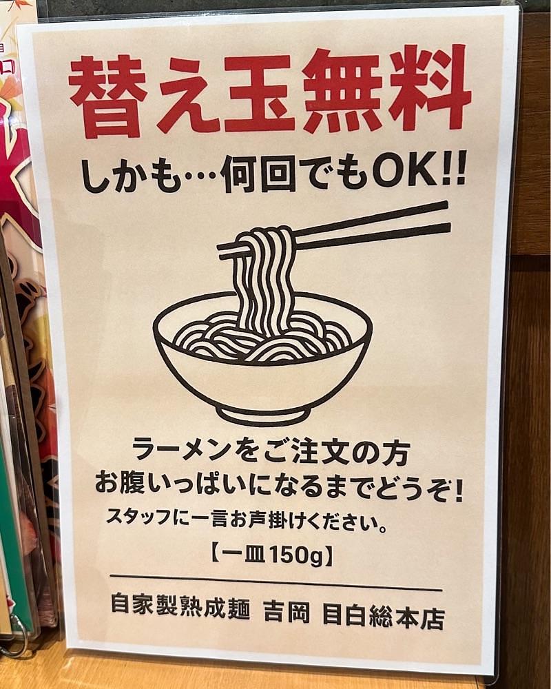 40s_gourmetさんが投稿した自家製熟成麺 吉岡 目白総本店（ヨシオカ）に関する口コミの画像