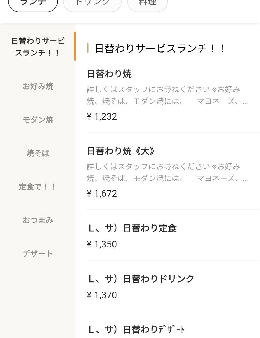 じゅりぽんさんが投稿したお好み焼 きじ 品川店に関する口コミの画像