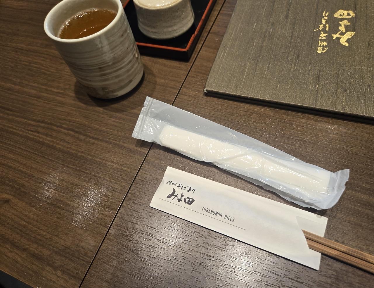 じゅりぽんさんが投稿した信州そばきりみよ田 虎ノ門ヒルズ店に関する口コミの画像