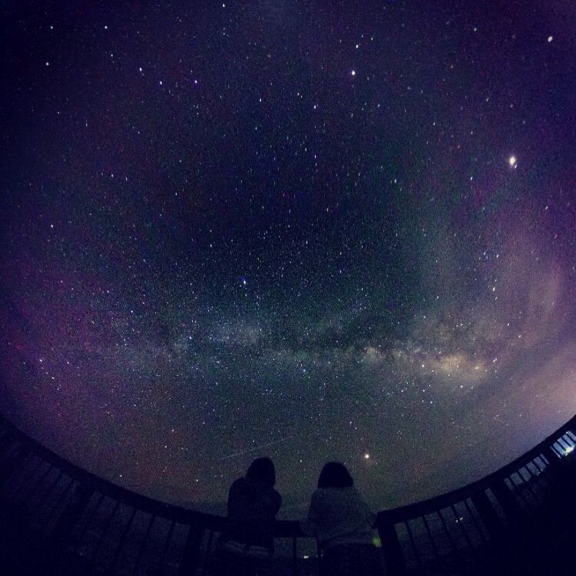 #夏 #おでかけ #島暮らし #奄美大島 #あやまる岬 #星空 #星空鑑賞 #星空フォト #最高の星空 #星 #天の川 #星に手が届きそう #夏の思い出