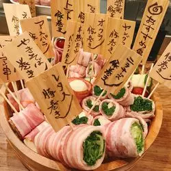 有名店をご紹介♡博多発祥の野菜串巻きを大阪で！！
