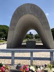 平和記念公園に行きました！