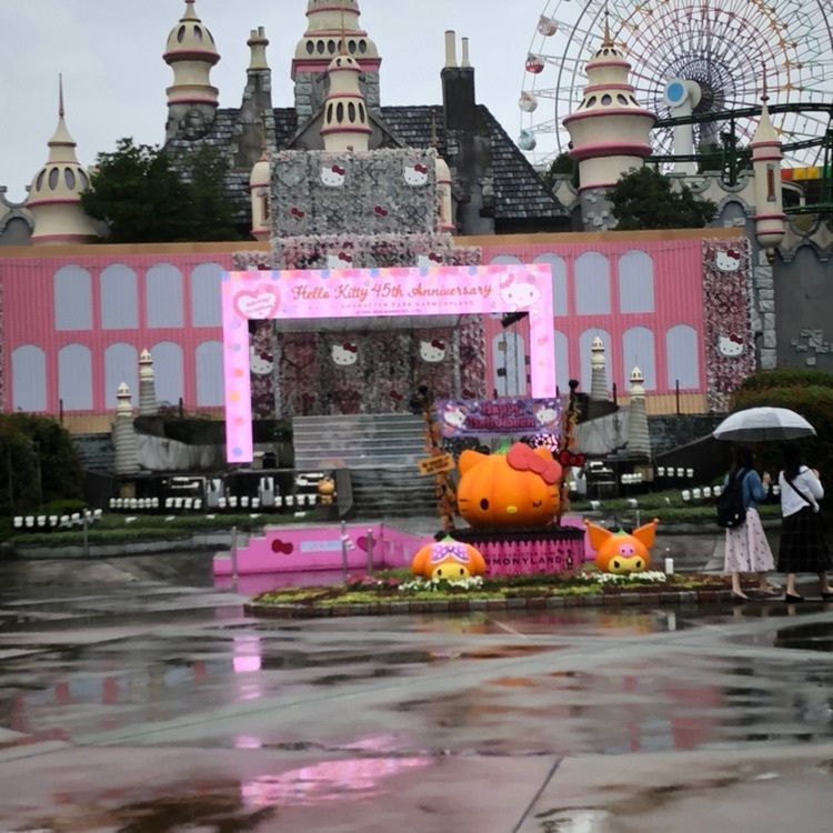 雨の日でも楽しいハーモニーランド！の画像