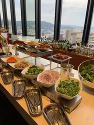 ゆっくり♡高層階のホテルランチ