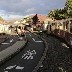 路面電車も！？明治時代からある公園が大阪に♪