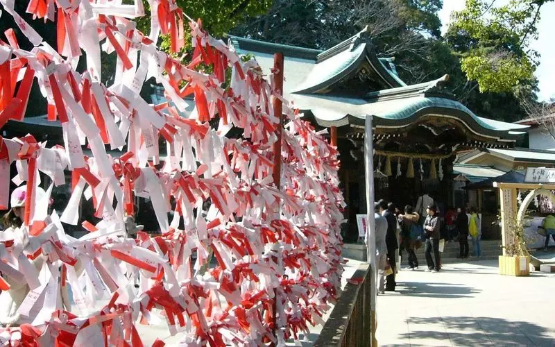 6. 江島神社のご利益いっぱいなおみくじを引いてみて！ 1枚目