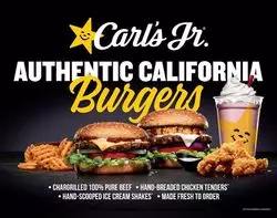 【クーポン有】カールスジュニア自由が丘レストランで本格バーガーを！