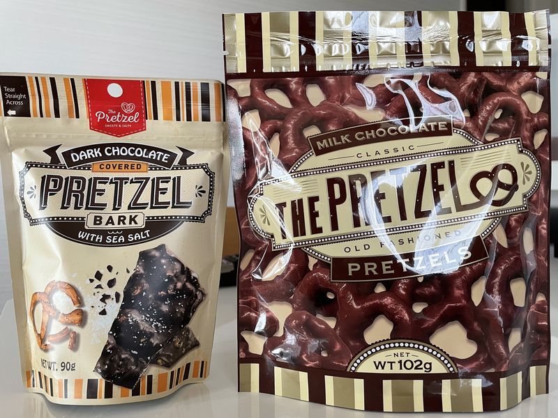 チョコレートでコーティングされたプレッツェルのレシピ