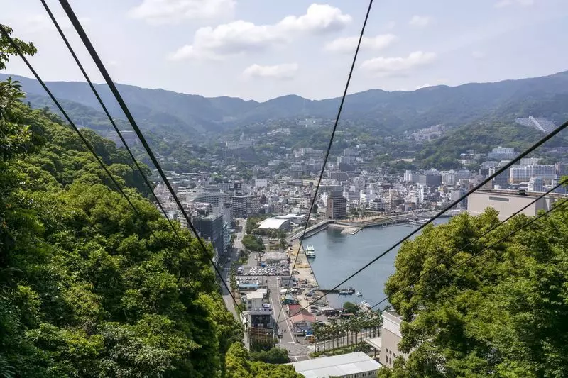 熱海の景色を眺めながら空中観光♪「アタミロープウェイ」 1枚目