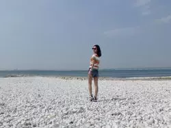【大阪】まるで海外！？幻想的な真っ白なロングビーチ
