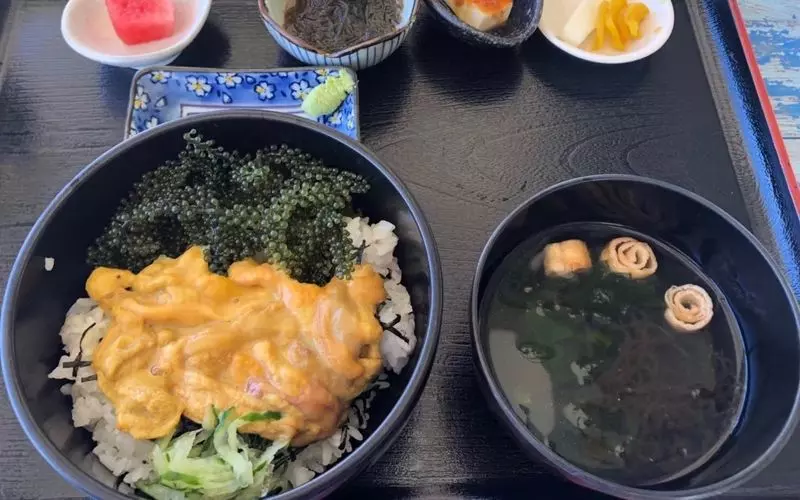 6. 観光には欠かせないグルメ!古宇利島のオーシャンビューが一層美味しさを引き立てる! 1枚目