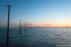 【千葉】今しか見ることができない？江川海岸の海中電柱を見よう！