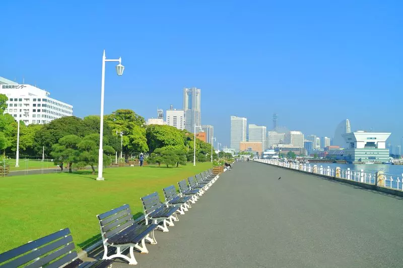 7. どこを撮っても横浜らしい風景が撮れる神奈川の撮影スポット【山下公園】 1枚目