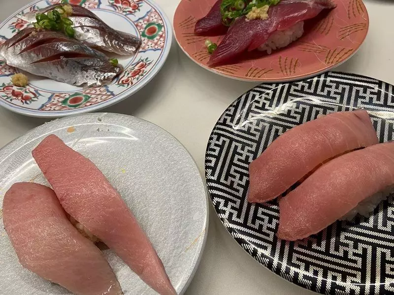 7. 小田原で本格的な握り寿司をランチで味わう！「あじわい回転寿司 禅」 1枚目