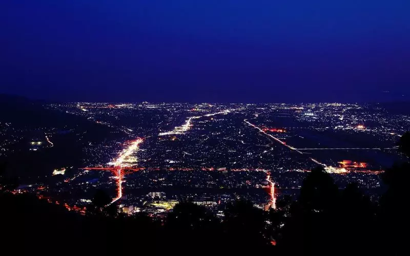 神奈川のドライブスポット4. 大平野の夜景を見るなら【チェックメイトC.C.】 1枚目