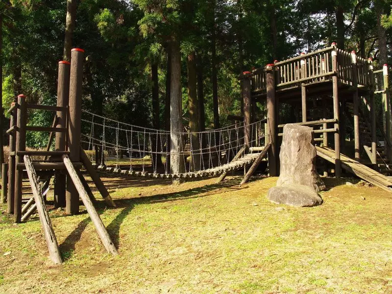 7. 湯河原で子供と一緒にアスレチックで遊べる観光地「幕山公園」 1枚目