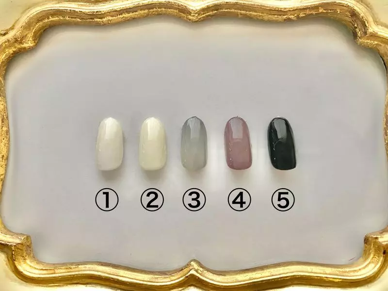 モノトーン系7色 1枚目