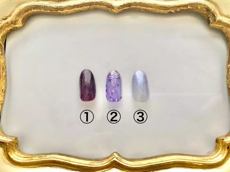 パープル系7色 2枚目