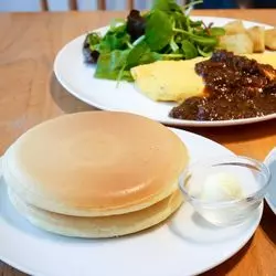【横浜元町】パンケーキリストランテでシンプルなパンケーキを♪