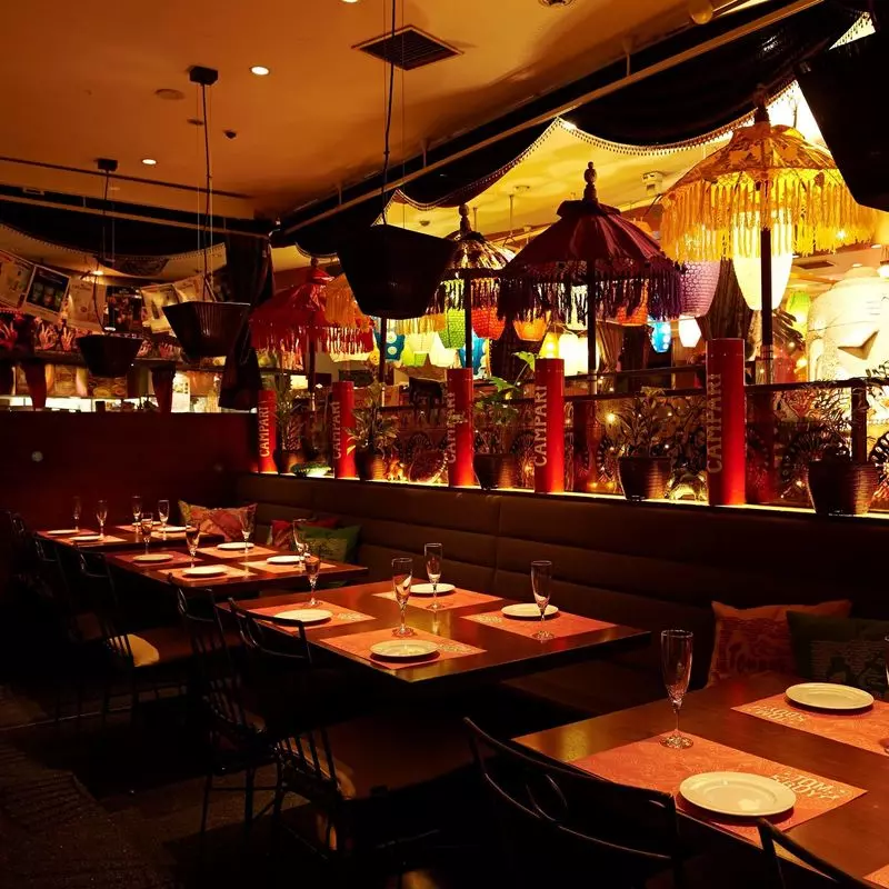 アジアンテイストの渋谷おしゃれランチ「TOMBOY INDIAN LOUNGE DINING 渋谷106道玄坂店」PR 1枚目