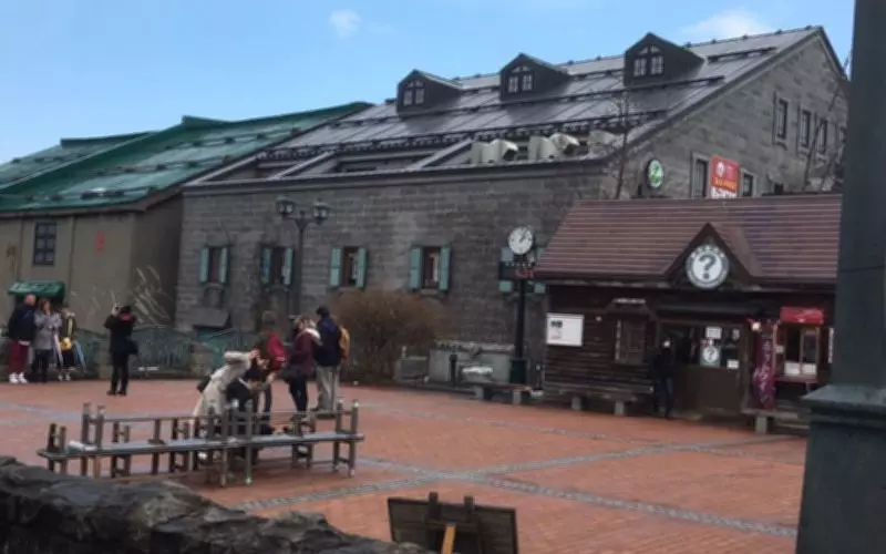 小樽の観光名所3.「石造倉庫群」 1枚目