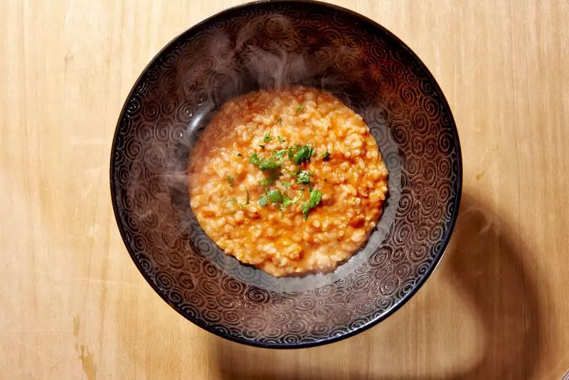 三味（333）の「味噌辛めん」と「〆のチーズリゾット」 2枚目