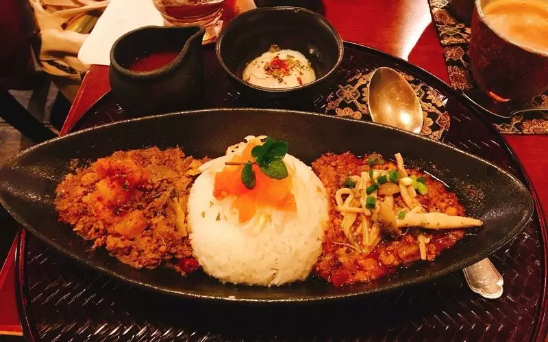 8. 下北沢でスパイシーな絶品キーマカレー「旧ヤム邸 シモキタ荘」 2枚目