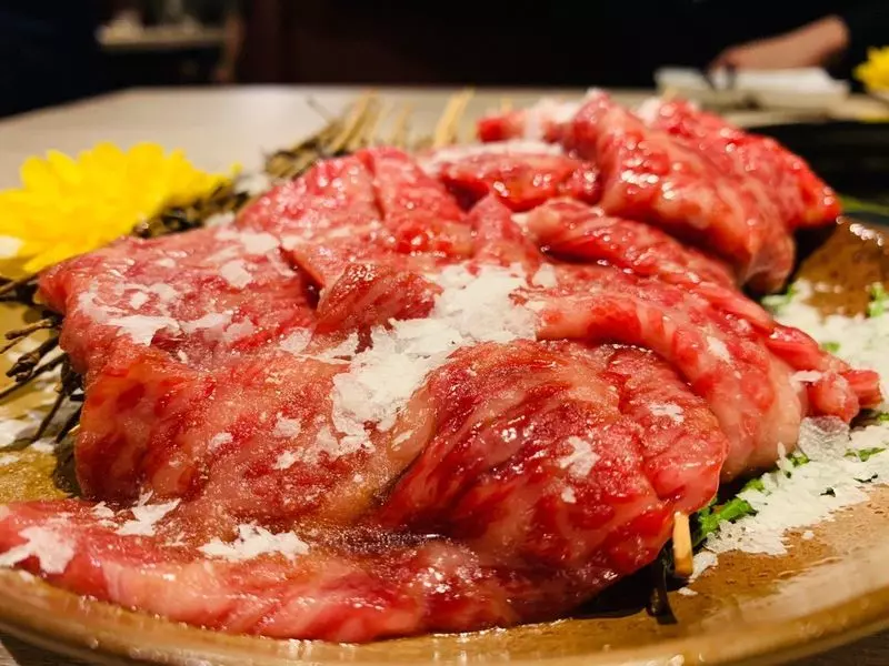 絶品「雪の降る焼肉」を堪能！ 2枚目