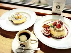 静岡県・富士市で発見絶景！カフェに個性的な2つのパンケーキ♪