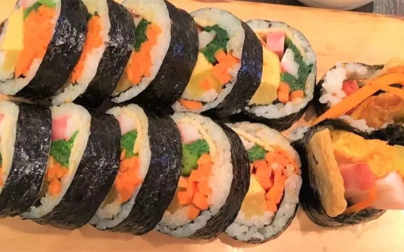 新大久保でひとりランチ3. 明洞のり巻き 1枚目