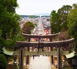【福岡】一直線に伸びる参道！宮地嶽神社を訪れよう