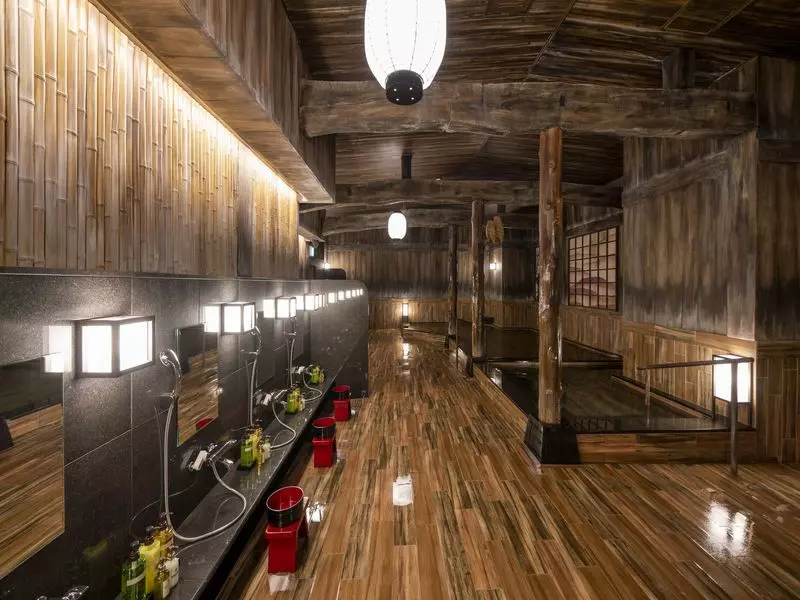 温泉やドライサウナで気分をリフレッシュ! 1枚目