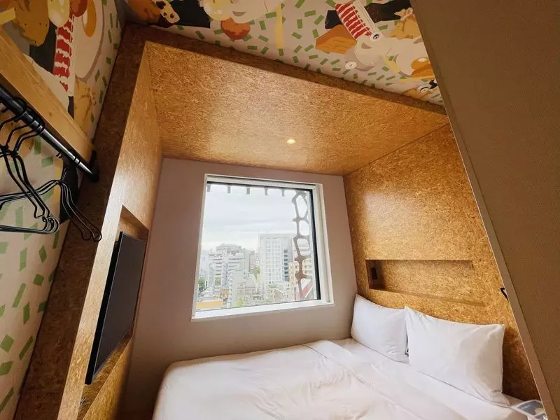 コンパクトで使い勝手のよい客室！かわいいデザインもポイント 1枚目