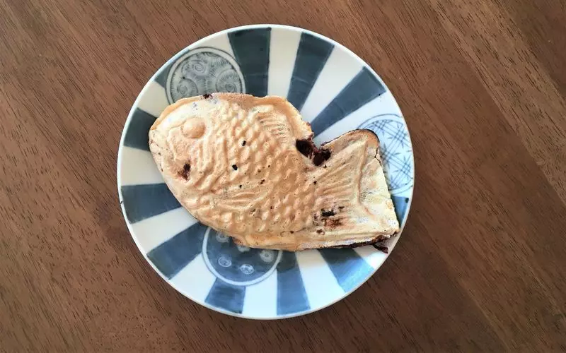 根津のたいやき 1枚目