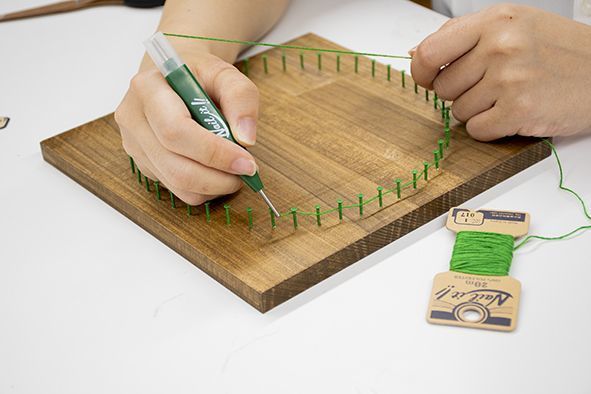 ストリングアートの簡単な作り方｜結婚式におすすめの図案も紹介の画像