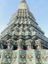 【バンコク】インスタ映え！バンコクの寺院のタイルが可愛すぎ！