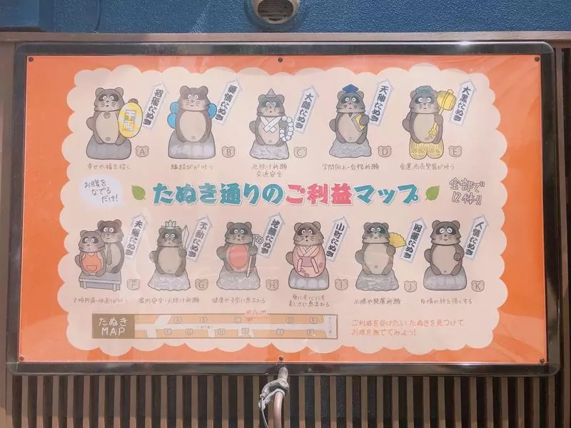 七福神巡りだけじゃない!浅草たぬき通りで願いを叶えよう♪ 1枚目