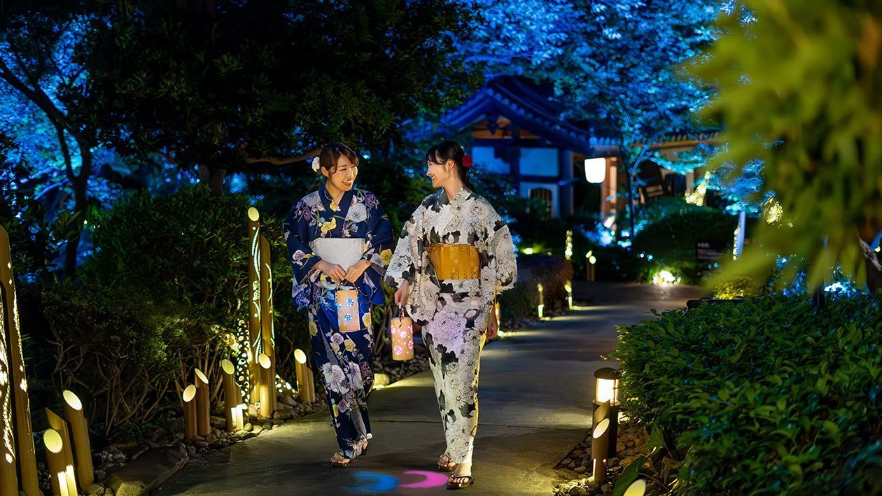 「タイムトリップ絶景夕涼み」で日本庭園を彩る夏の夜を満喫の画像