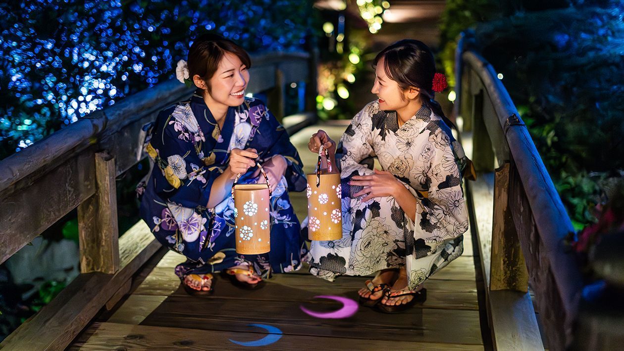 「タイムトリップ絶景夕涼み」で日本庭園を彩る夏の夜を満喫の画像