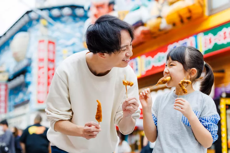 3. 満腹食べ歩きコース|大阪グルメ食い倒れ! 1枚目