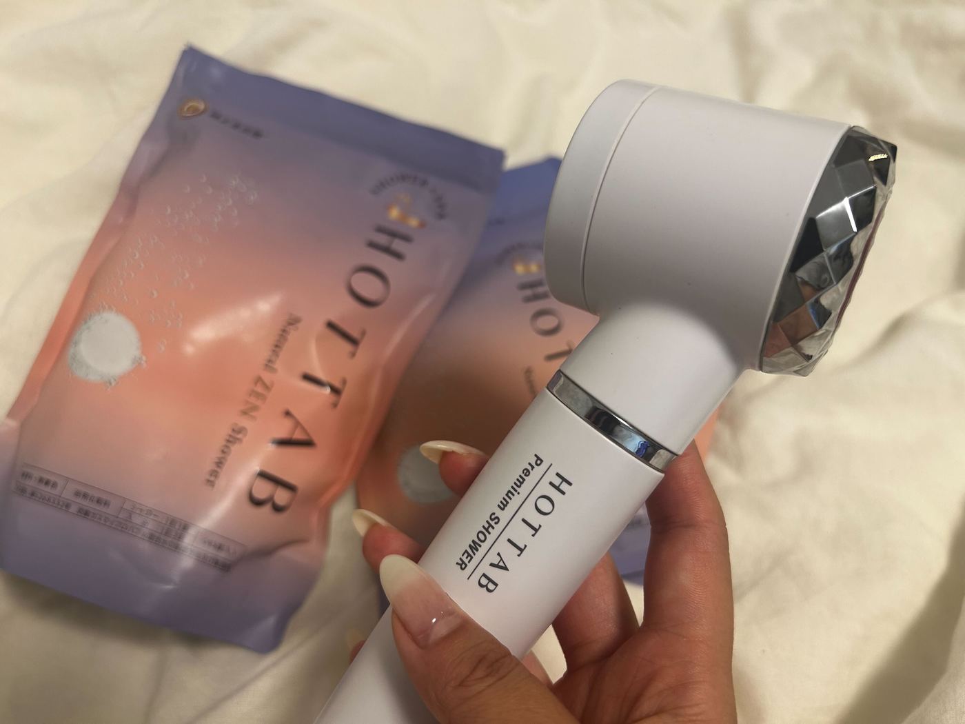 「HOT TAB（ホットタブ） Premium SHOWER」使用レビュー！重炭酸シャワーヘッドの特徴やメリットも解説の画像