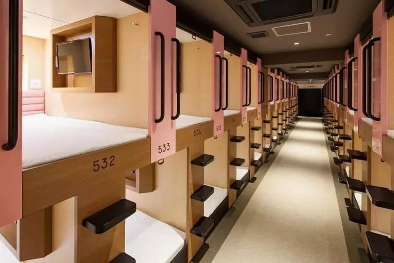 これぞカプセルホテル! 1枚目