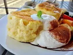 【宮城県】裏松島を眺めながら絶品パンケーキでのんびり♪