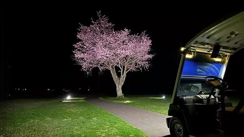 函館大沼プリンスホテル|ゴルフカートで行く夜桜リトリートツアー【PR】 2枚目