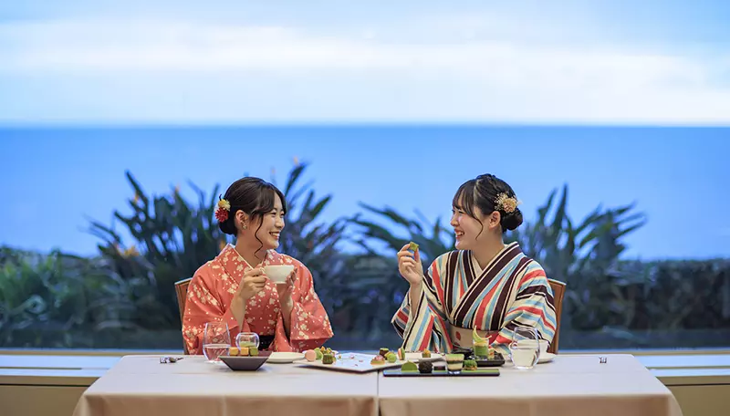 期間限定プラン「福寿園×鎌倉アフタヌーンティー」で東西の古都スイーツを堪能! 1枚目