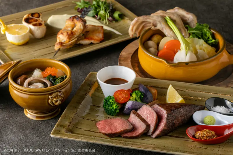 魔物料理を堪能!ホテルシェフが再現するこだわりのコラボフードメニュー 1枚目