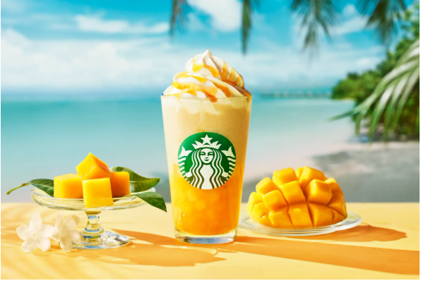スタバ初夏の新作は“マンゴー祭り”！爽快フラペチーノ＆香るソーダが同時発売の画像