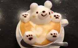 原宿でラテアートを楽しむカフェならココ！リシューの3Dアートも♡