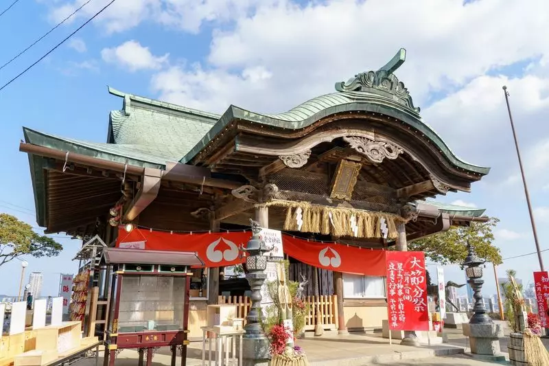5. 福岡を一望できる縁結びの神社「愛宕神社」 1枚目